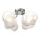 Ume Frosted Glass 4-Light Semi Flush Mount