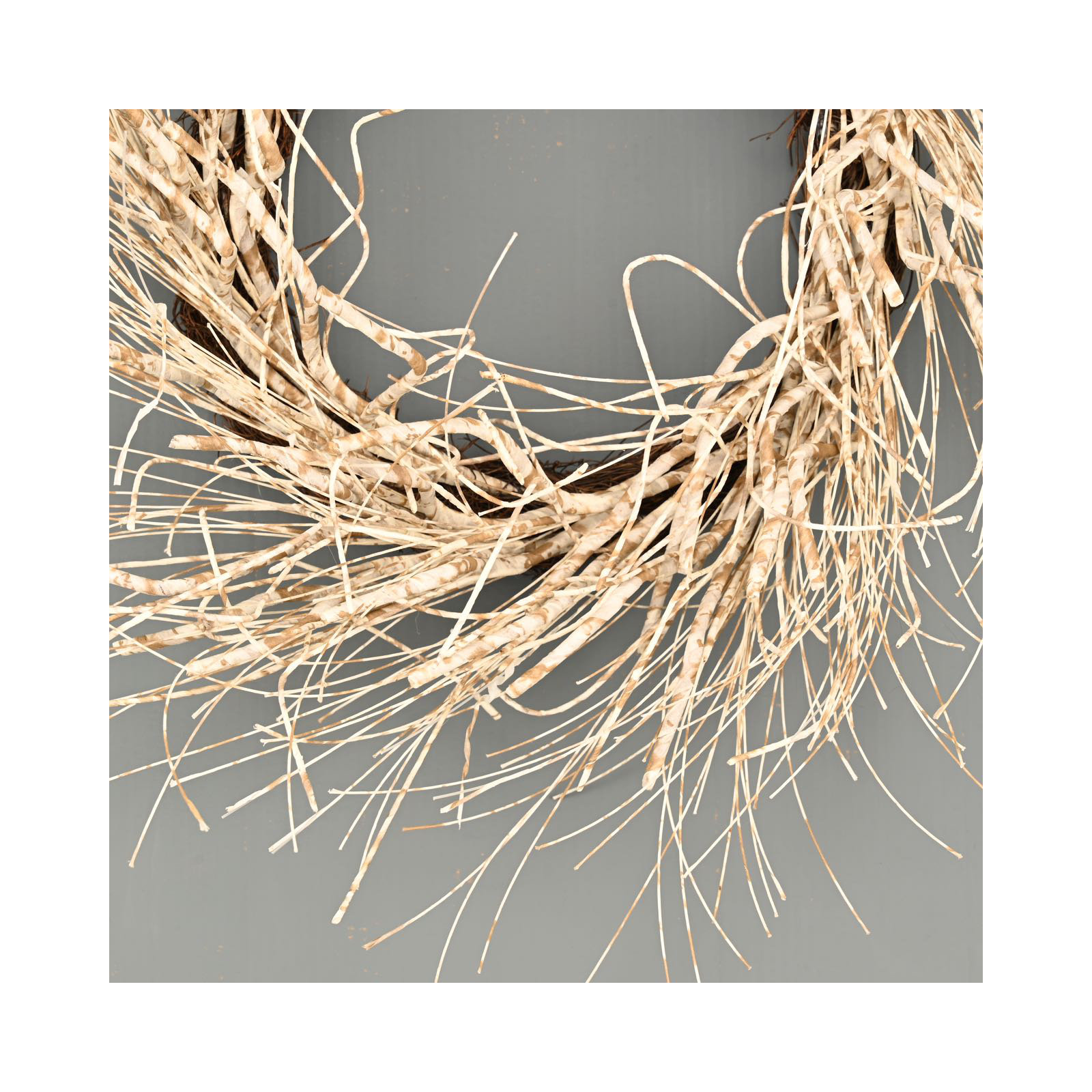 26"  Handmade Spring Birch Vine Wreath