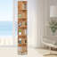 6-Tier 360° Rotating Bookshelf Storage Rack-963672145