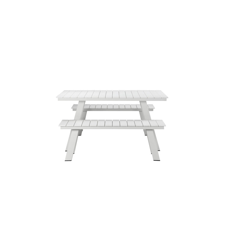 Jack 59'' Rectangular 6 - Person Outdoor Dining Set