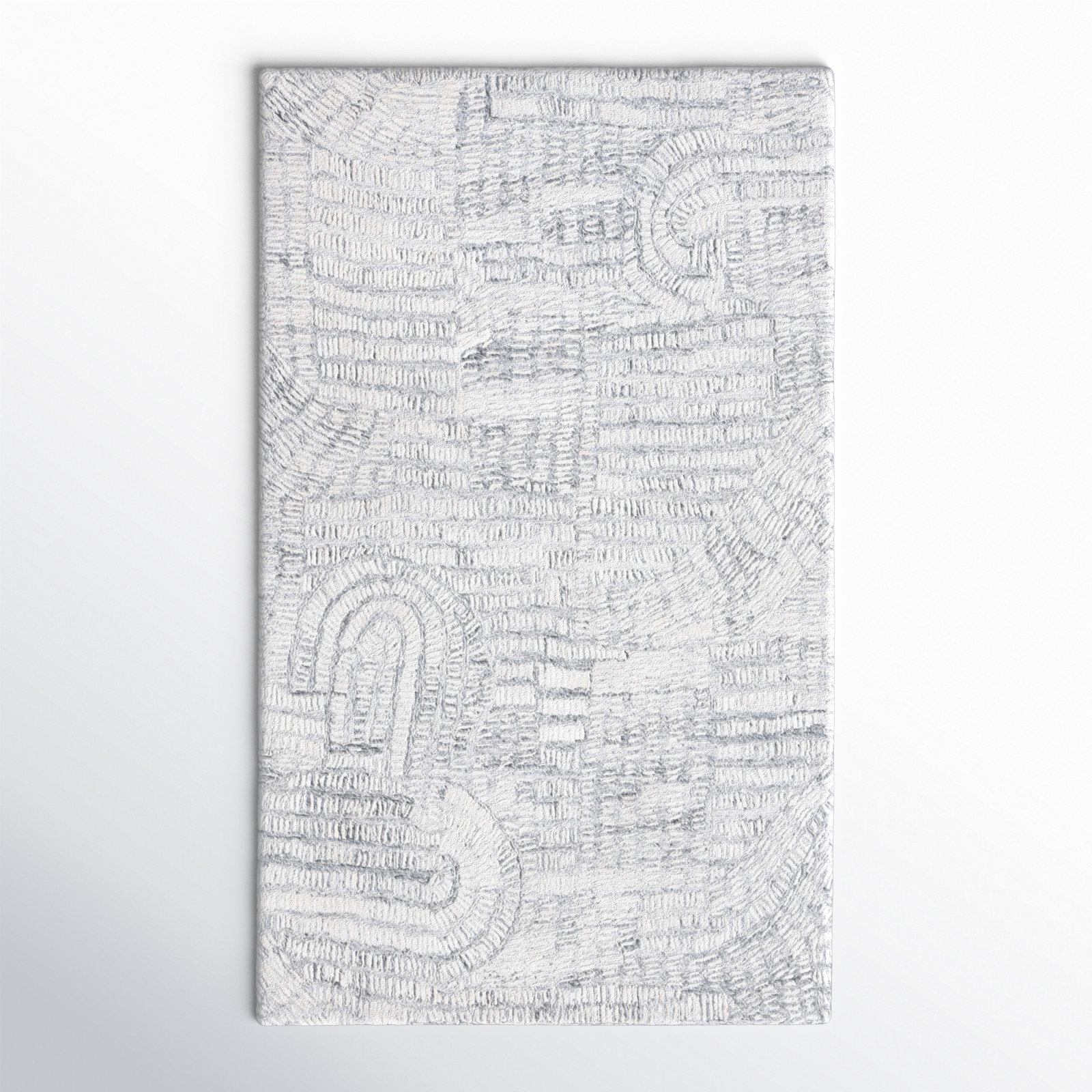 Audrina Hand Tufted Rug, Rectangle 3' x 5'