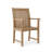 Guardacosta 6 - Person Teak Wood Patio Dining Set with Extendable Oval Table