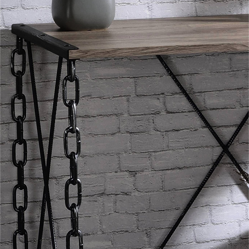 Console Rustic Oak