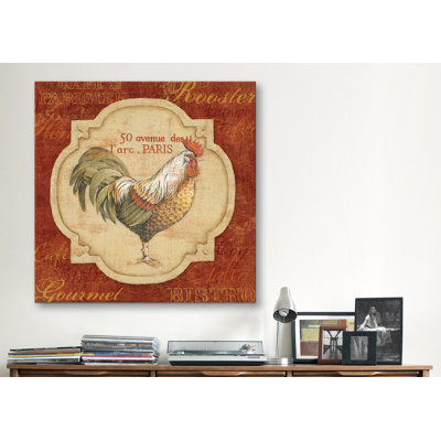" Rue De Rooster " Graphic Art