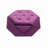 Velvet Fabric Tufted Storage Ottoman-910400726