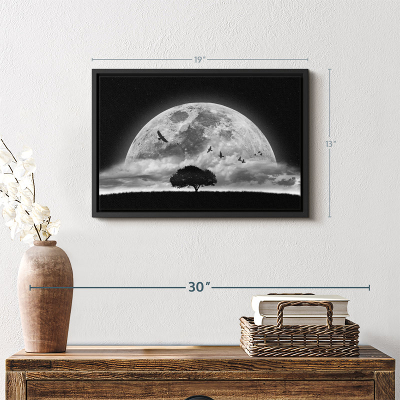 Fantasy Moon Canvas Print, 13" H x 19" W