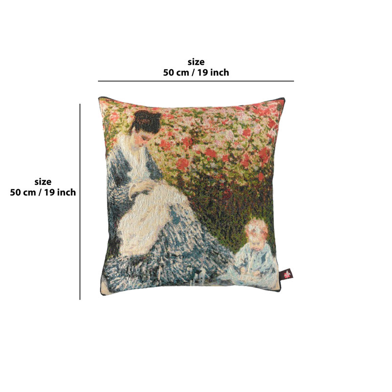 People Cotton Blend Pillow Cover