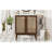 Video30-Inch Bathroom Vanity With Handwoven Bamboo Doors, MDF Cabinet & Soft-Close Design