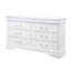 Commode 6 tiroirs avec éclairage décoratif DEL-783124573