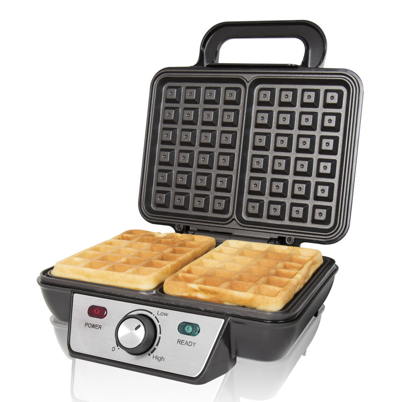 Quest Double Belgian Waffle Maker