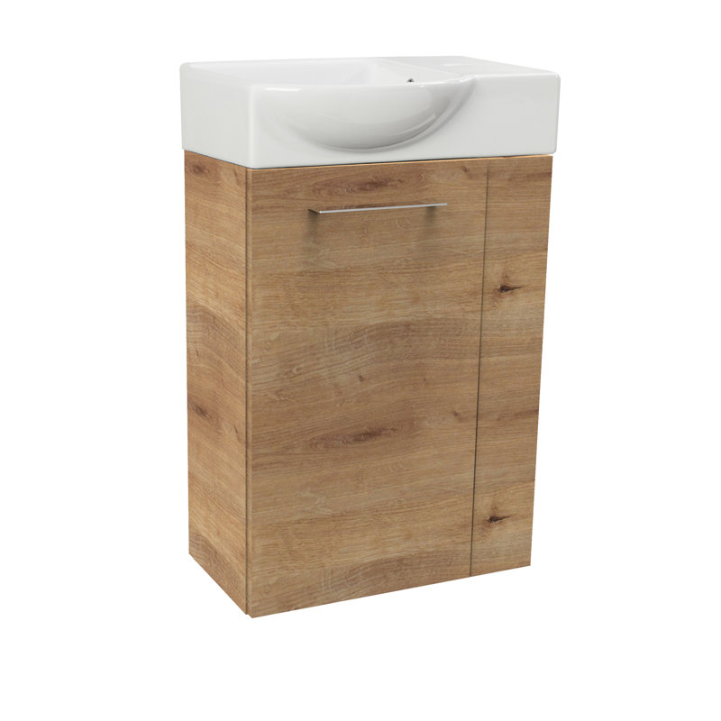 Bathroom Furniture Suite, Light Wood
