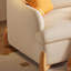 Log cream-style fabric sofa straight row-104066537-104066539