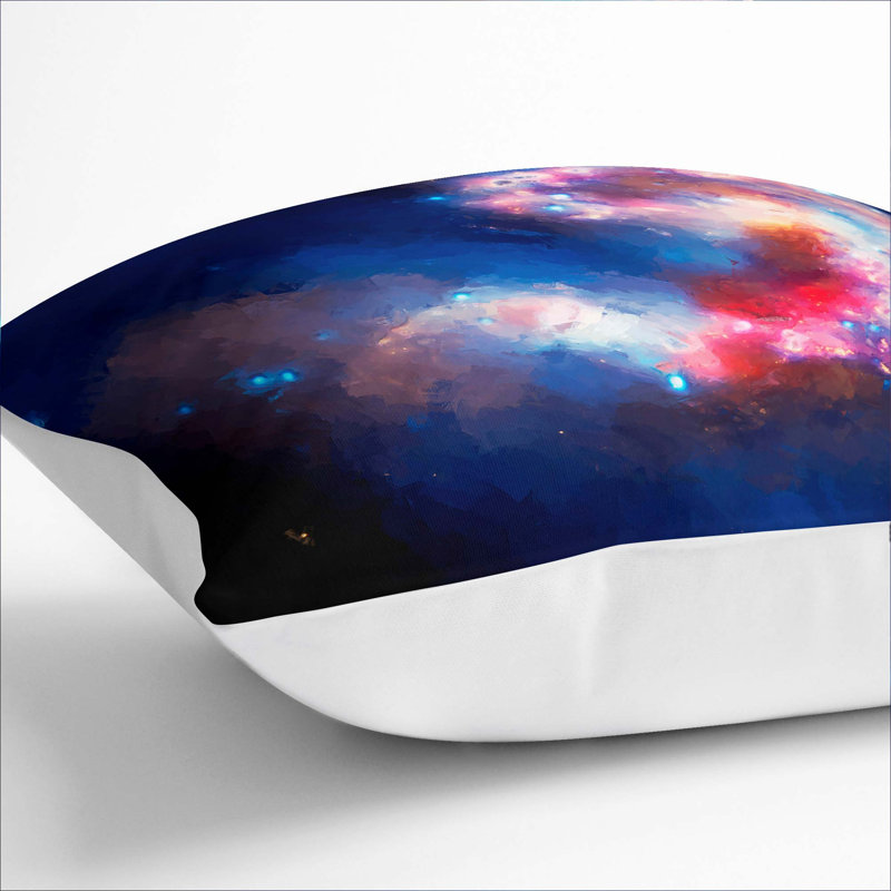 Universe Vol.25 Cushion with Filling, White, 55cm H x 55cm W x 20cm D