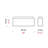 Domino Inox 3-Light Flush Mount