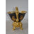 Emily-Kate Gold 13" Resin Table Vase