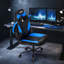 Chaise de bureau ergonomique et pivotante en cuir synthétique N-Gen-109379747