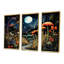 «Fantasy Mushroom Daydream 1 - Abstract Landscape», art mural-1973433391-1973433557