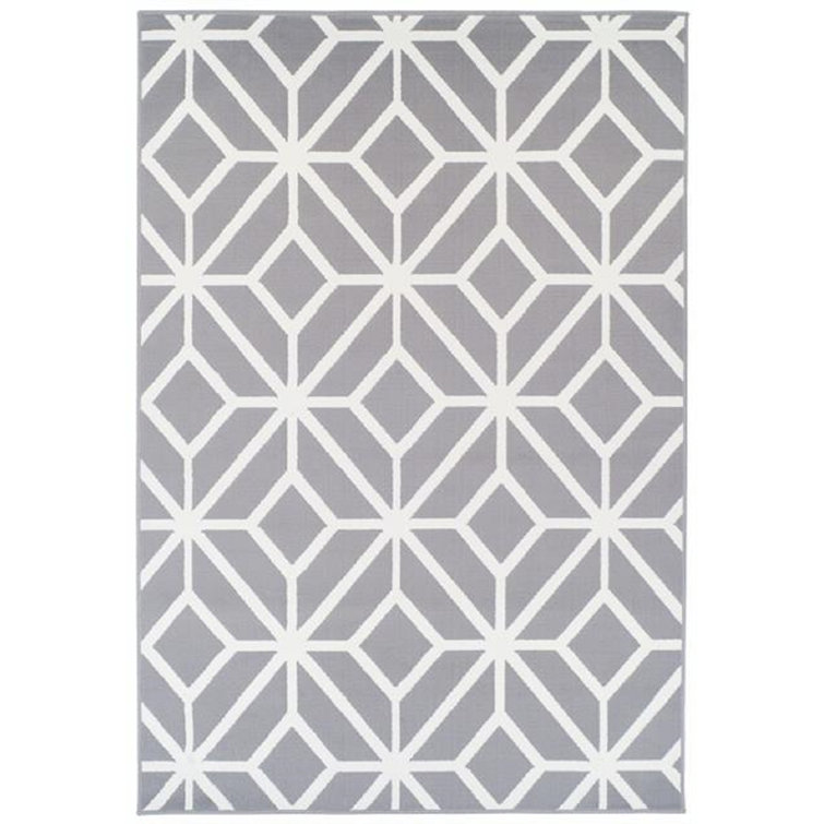 Tapis brun tissé à la machine Resendiz