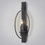 1 - Light Dimmable Aged Silver Flush Mount