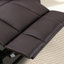 Fauteuil inclinable massant et surdimensionné en similicuir de 37,8 po avec portemanteau électrique et USB-478192419