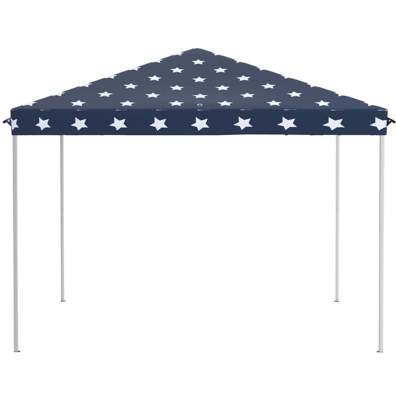 Tente à auvent avec filet Outsunny