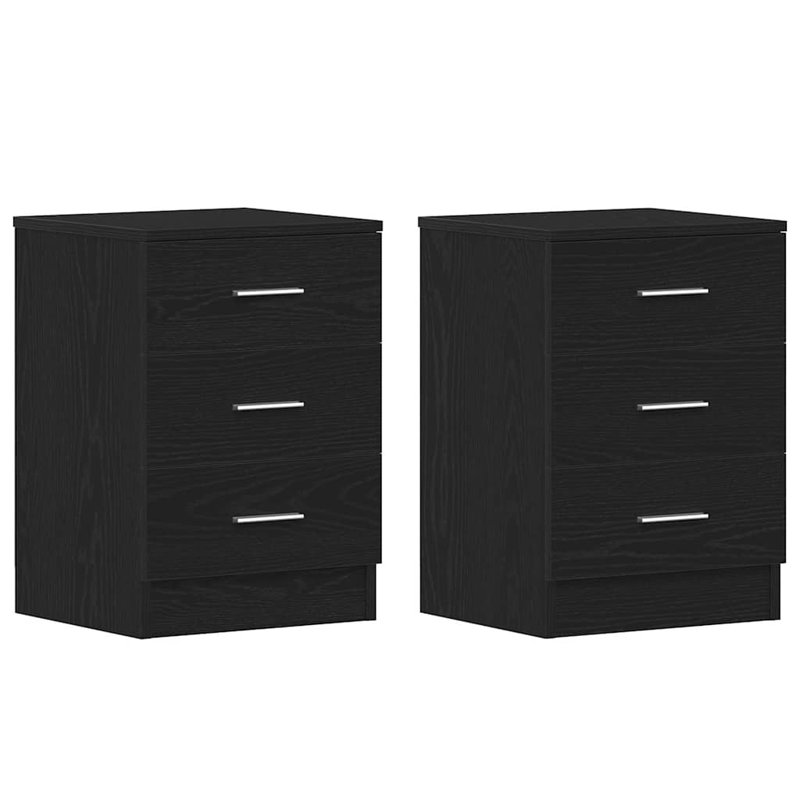 38cm W Manufactured Wood Bedside Table