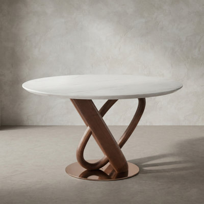 Bridlewood Sintered Stone Top Round Dining Table