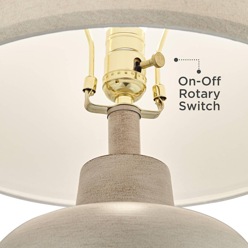 Lampe de table en céramique Tehama