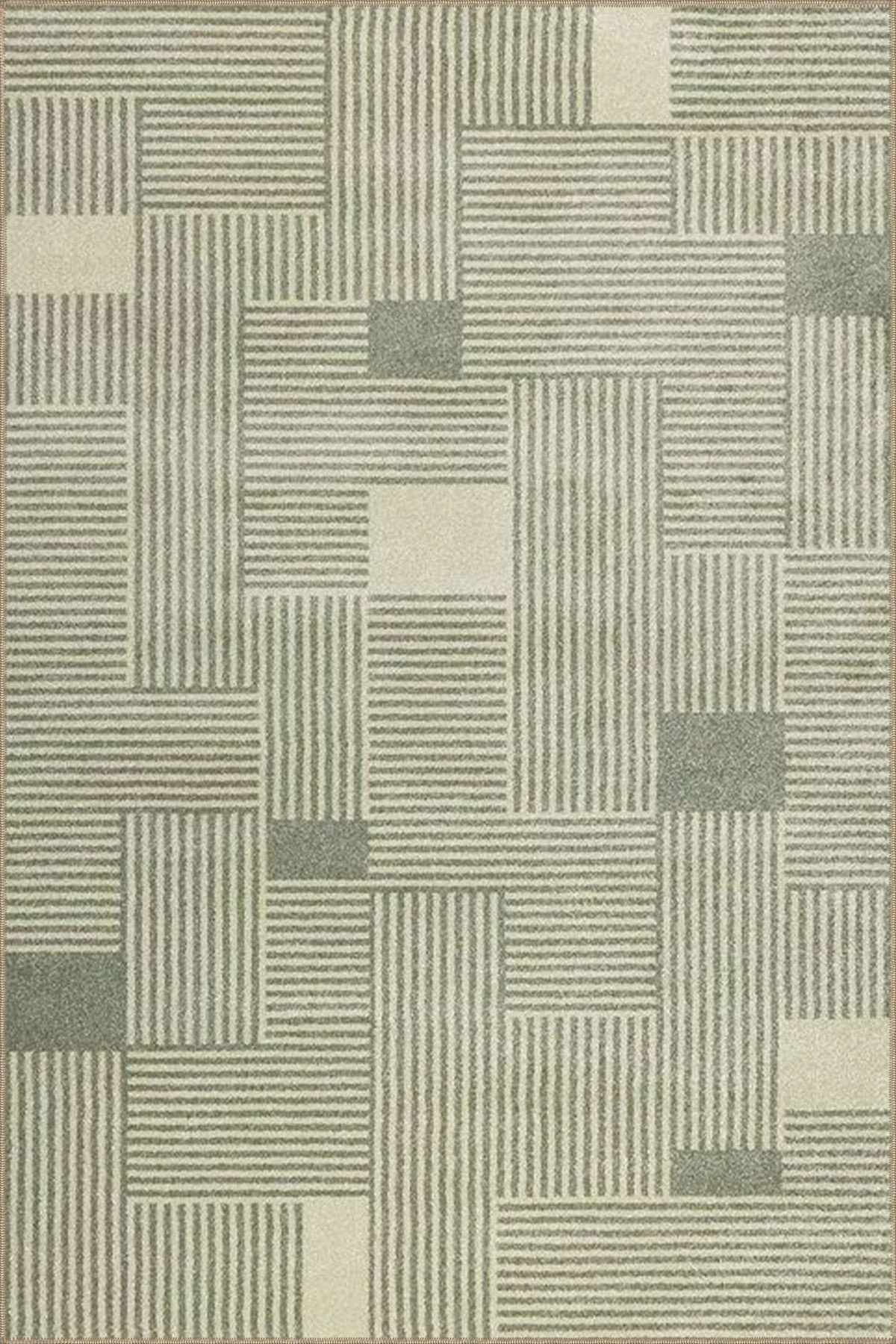Corrigan Studio Green Plush Themed Patterned Woven Base Washable Rug ...