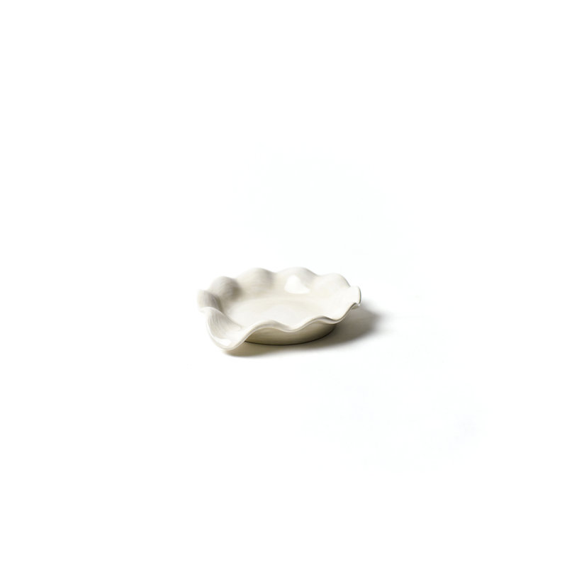 Repose-cuillère Signature blanc