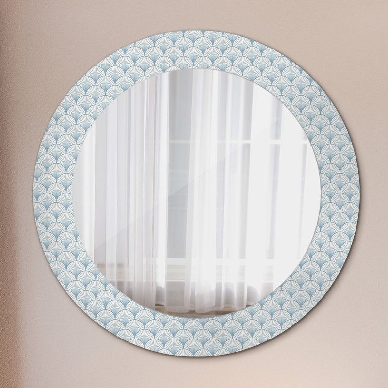 Huldar Glass Flat Wall Mirror