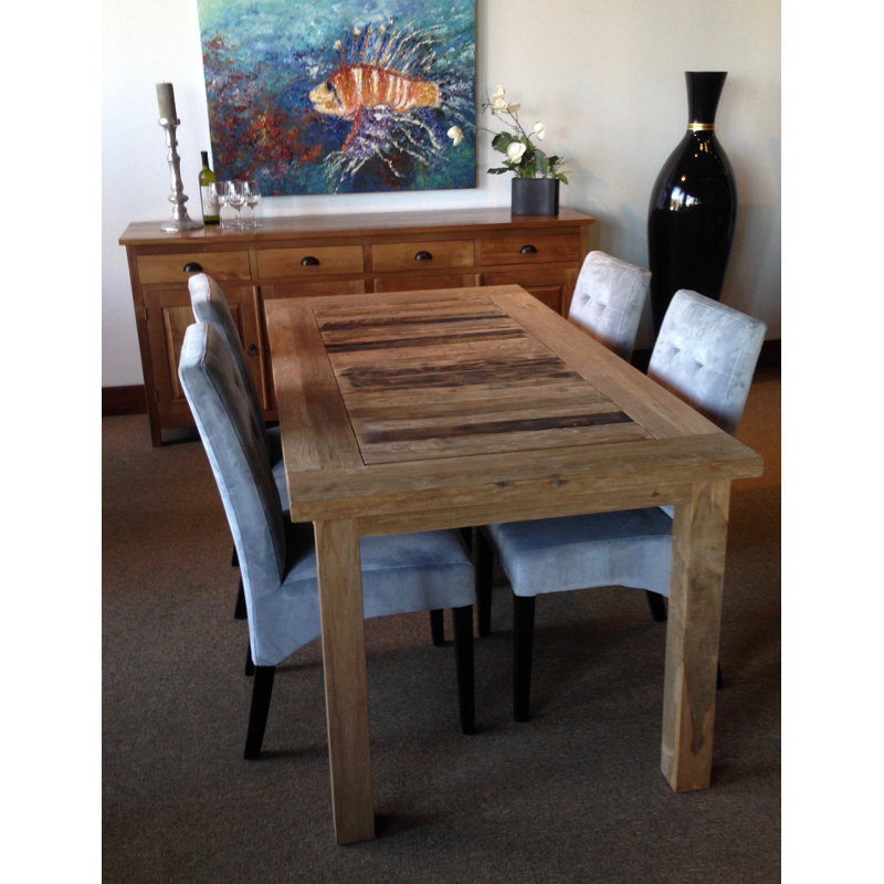 Solid Wood Dining Table, 31" H x 71" L x 36" W