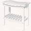 Banc de douche imperméable avec tablette de rangement-1458462696
