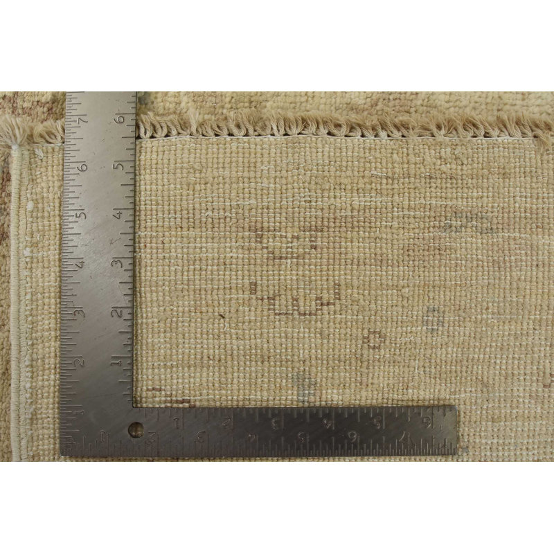 Tapis carré nouvel âge en laine 6 pi 1 po x 6 pi 4 po Morgiane