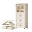 Grande armoire pliante latérale 25,59 po