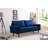 Keba 70'' Velvet Sofa-1401344853