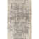 Ophelia Lux Classic Floral Beige/Gray Rug with High-Low Texture