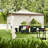 Shelter Garden Lawn 10 Ft. W x 10 Ft. D Steel Patio Gazebo-53453012