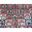 Tapis unique Oushak de style turc anatolien vieilli 10 pi 11 po x 12 pi 11 po One-of-a-Kind