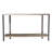 50.25'' Glass Top Console Table