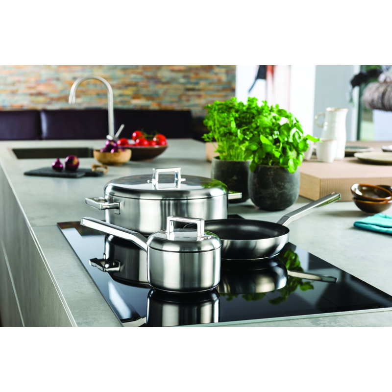 STILE By PININARINA Stainless Steel Non-Stick Frying Pan, 8" W