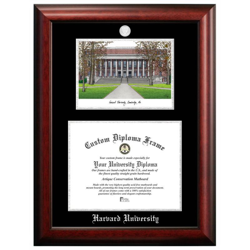 Harvard University Picture Frame, 11" x 14"
