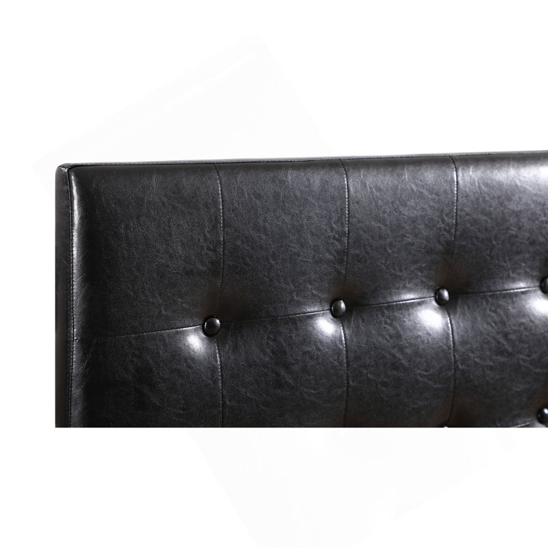 Versatile Black Adjustable Headboard