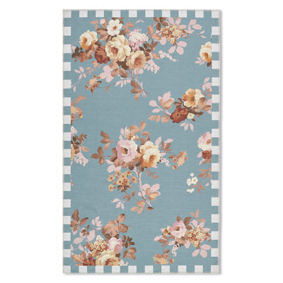 Wild Rose Washable Rug