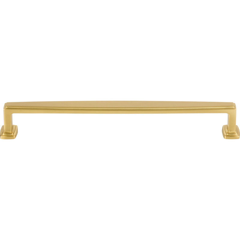 Richard Bar Pull, Brushed Gold, 7 9/16