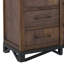 Commode centrale 6 tiroirs Ally