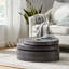 TABLE BASSE MODERNE ROTATIF - Noir mat
