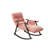 Casual Folding Rocking Chair Upholstered-1984914244