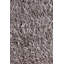 Tapis à poils longs en polyester tissé à la main noir et gris Arden-25124025
