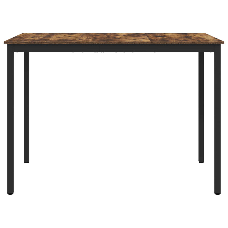 Standing Bar Table Engineered Wood, Walnut, 105cmH x 150cmL x 80cmW
